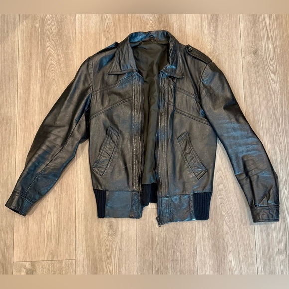 malungs Jackets & Blazers - Malungs Vintage Made In Sweden Men's Leather. Size EU 46;US 36